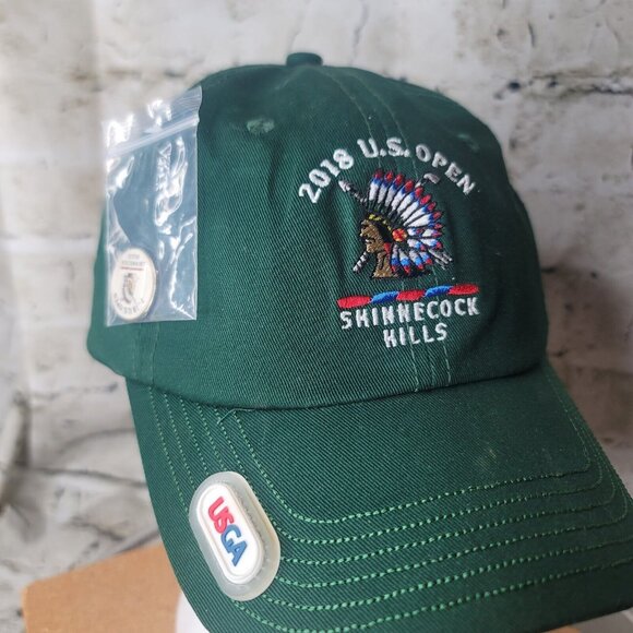 2018 US Open Shinnecock Hills Golf Hat with Pin USGA Member NEW - Picture 2 of 9